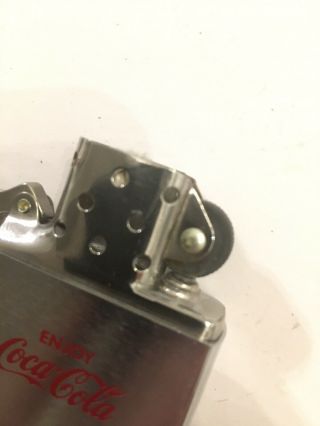 Rare Vintage COCA COLA Zippo Lighter Looks 5