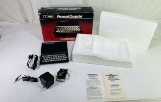 Vintage Timex Sinclair 1000 Personal Gaming Computer Parts Repair No Power