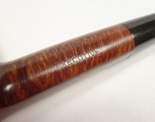 CHARATAN ' EXECUTIVE  MADE BY HAND ' VINTAGE PIPE STACKED DUBLIN STRAIGHT GRAIN 2