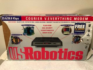 Us Robotics Courier V.  Everything Modem 33.  6/28.  8 Kbps