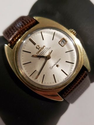 Vintage Rare Omega Constellation Gold Capped Automatic 1960 