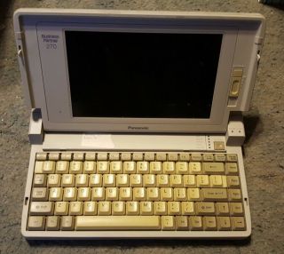 Rare Vintage Panasonic Business Partner 270 Laptop -