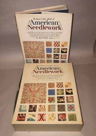 Book Of Pattern & Instructions For Early American Needlework Woman 