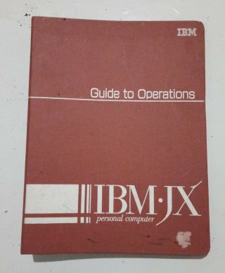 Ibm Jx Guide To Operations 1985