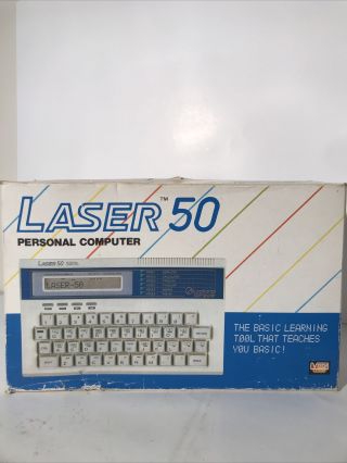 Vintage Vtech Laser 50 Personal Computer 1984 And Tutorial