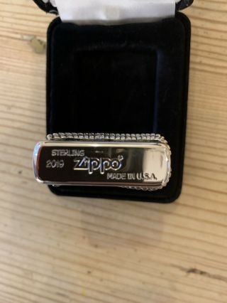 Zippo Solid Sterling Silver Alien - 20th Anniversary Limited Edition 4