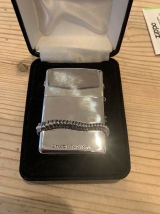 Zippo Solid Sterling Silver Alien - 20th Anniversary Limited Edition 5