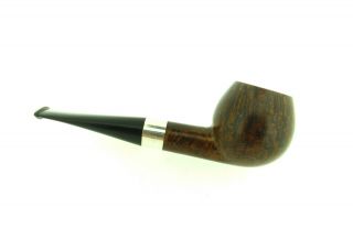 TOM ELTANG DENMARK APPLE SILVER BAND PIPE UNSMOKED 2