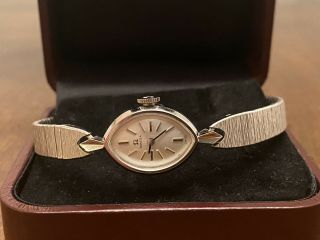 Vintage 14k Gold Omega Ladies Watch