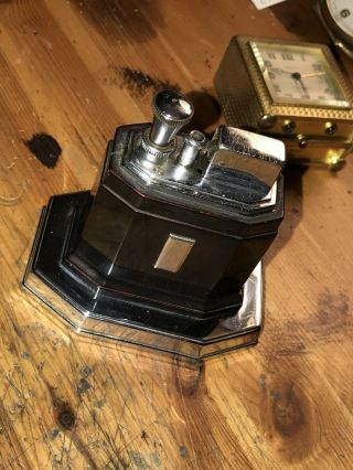 Ronson ‘touch Tip’ Art Deco Table Lighter,  Rare In The Exc. ,