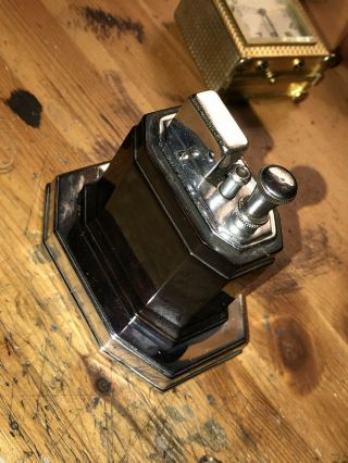 Ronson ‘Touch Tip’ Art Deco table lighter,  rare in the exc. , 2