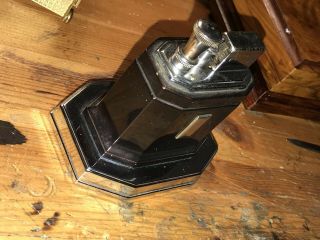 Ronson ‘Touch Tip’ Art Deco table lighter,  rare in the exc. , 4