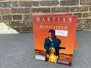Martian Memorandum (ibm Pc Xt/at/ps/2 Ms - Dos,  1991) | Access Software