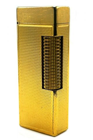 Classic Gold Butane Dunhill Rollagas Cigarette Cigar Pipe Lighter