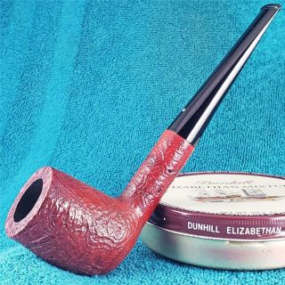1978 Dunhill Red Bark Oda 835 Large Thick Billiard English Estate Pipe