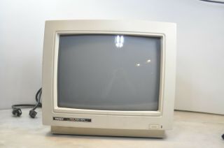 Tandy Cm - 5 Color Monitor Display Vintage Computer Video Rgb Crt Model 25 - 1023b
