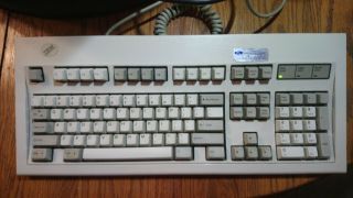 Vintage 1989 Ibm Model M " Clicky " Keyboard - All Keys Work