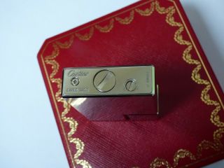 Cartier Square Decor Lighter - Brushed Palladium - comes Fully Boxed with Papers 6