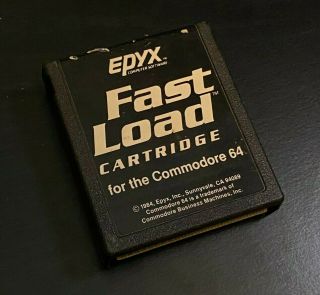 Fast Load Cartridge Commodore 64 C64 Computer Epyx -