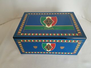 Vintage Cao Italia Limited Edition Humidor Cigar Box