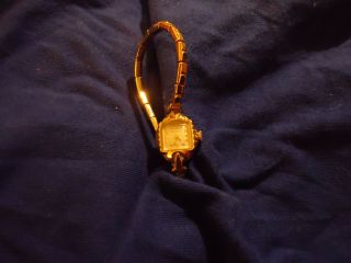Antique Art Deco Bulova Watch Co 6bd L7 Ladies Wrist Watch 17 Jewels Swiss Made,
