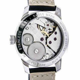 ZENO Basel 6558 - 9 - A1 Classic Pilot Swiss Hand Wound watch 2