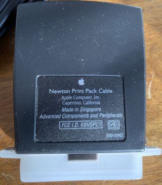 VINTAGE NEWTON PRINT PACK CABLE for Apple Newton Messagepad 120 2