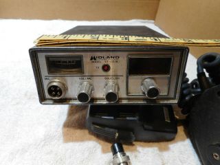 Cb Radio - Midland Model 77 - 1018 - Vintage Good When Last