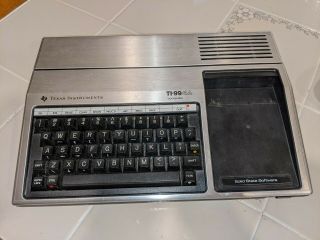 Vintage Texas Instruments Ti - 99/4a Computer Console - Mostly
