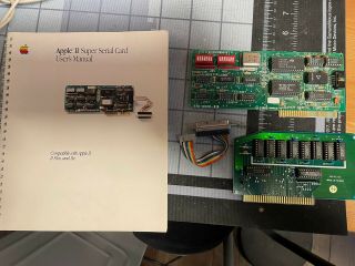 Apple Ii,  Apple Ii Plus,  Apple Iie Serial Card Ii By Apple Computer