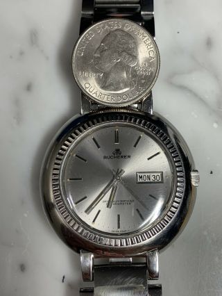 Rare Bucherer Officially Certified Chronometer Men’s Watch