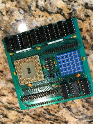 Amiga 500 Pak68 Board And Riser,  Cpu/ram Accelerator Project (incomplete)