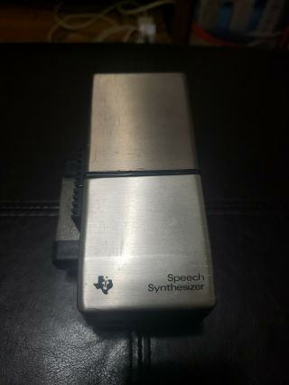 Texas Instruments Ti - 99/4a Speech Synthesizer