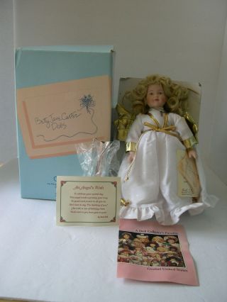 Goebel Bette Ball Betty Jane Carter Oct Birthstone Angel Doll Limited Ed 1995