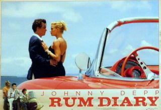 Johnny Depp The Rum Diary Lobby Cards 4 Vintage Stills 2011