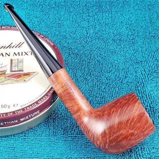 AWESOME 1980 Dunhill ROOT BRIAR FLAME GRAIN CLASSIC BILLIARD ENGLISH Estate Pipe 3