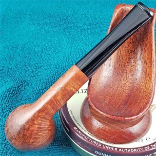 AWESOME 1980 Dunhill ROOT BRIAR FLAME GRAIN CLASSIC BILLIARD ENGLISH Estate Pipe 6