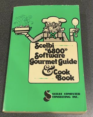 Scelbi 6800 Software Cookbook Vintage Computer Assembly Language 1976 Motorola