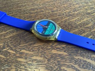 Swatch Nautilus Gk102 Blue Gent 34mm ‘fun’