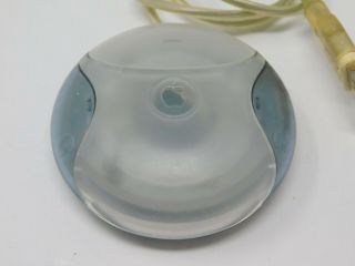 Vintage Apple M4848 Gray USB Puck Style Mouse 2