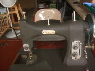 Vintage White Rotary Series 77 Sewing Machine,