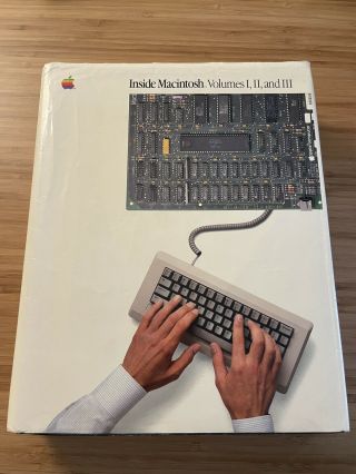 Apple Inside Macintosh,  Volumes I,  Ii,  And Iii Hardcover