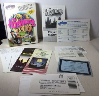 Box And Papers Only Commodore 64/128: The Honeymooners - C64 Box Rare