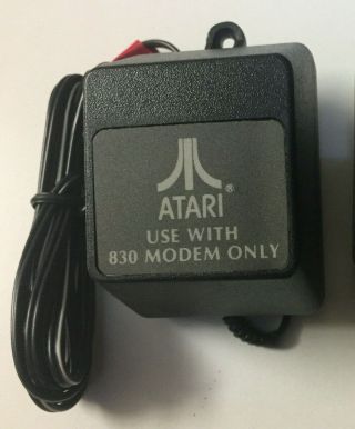 830 Modem Power Supply Ac Adapter 20 Vac 15 Watts Atari/cat Novation No Box
