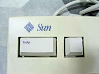 SUN Microsystems Type 5c Keyboard 320 - 1234 - 02 Mini - Din Ultra 5/10 PARTS / REPAIR 2