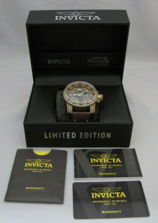 Invicta 26448 Star Wars Limited Edition Rebel Alliance Mens 49mm Automatic Watch