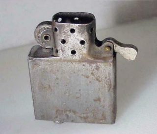 Vtg 1937 - 1941,  UNMARKED 14 - Hole Zippo Insert For 4 - Barrel Zippo Lighter 2