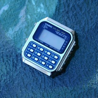 Vintage Casio Ca - 901 Alarm Calculator Lcd Watch