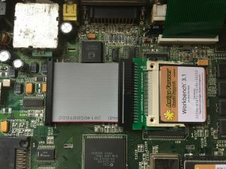 Workbench System 3.  1 On 4gb Cf Card,  Adapter Amiga 600 1200 Hard Drive 588