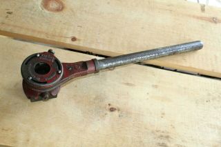 Vintage Greenfield Ratcheting Pipe Threader Die Wrench Tool